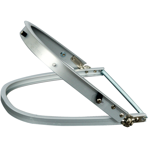 Support de visi&egrave;re en aluminium pour casques &agrave; fentes de North Consource