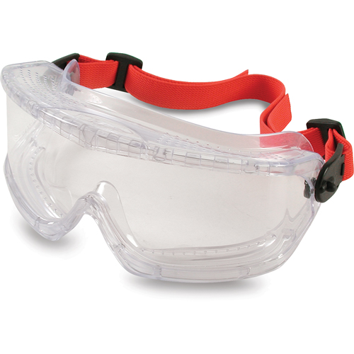 Uvex&reg; V-Maxx Safety Goggles, Clear Lens, Anti-Fog, Direct Vent Consource