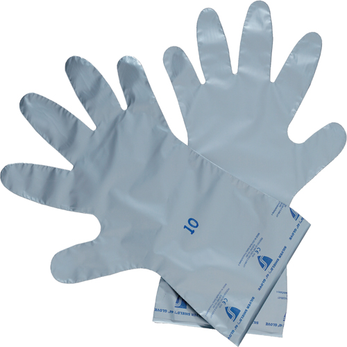 North&reg; Silver Shield&reg; 4H Series Gloves, Size 6/X-Small, 14.5" L, EVOH/Polyethylene, 2.7 mil Consource