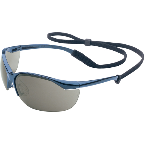Lunettes de s&eacute;curit&eacute; Uvex Vapor, Lentille Grise/fum&eacute;e, Anti-&eacute;gratignures, ANSI Z87+/R&eacute;pond ou surpasse la norme CSA Z94.3 Consource