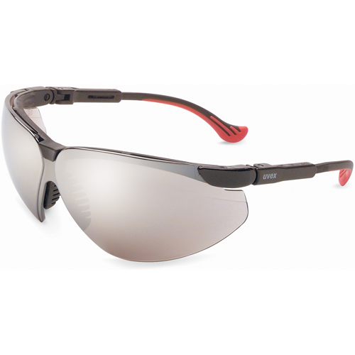 Lunettes de s&eacute;curit&eacute; Uvex Genesis XC, Lentille Miroir, Anti-&eacute;gratignures, R&eacute;pond ou surpasse la norme CSA Z94.3 Consource