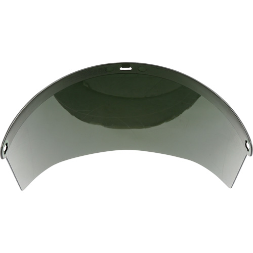 &eacute;cran facial moul&eacute;, Polycarbonate, Teinte Vert Consource