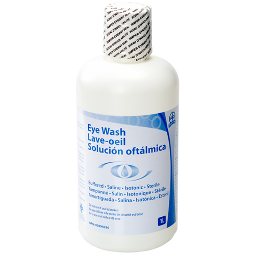 Eyewash Station Accessories - Eyewash Solution, 32 oz. Consource