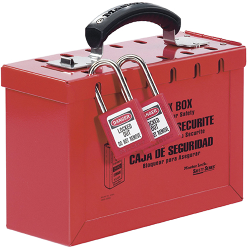 Boîtier de verrouillage portatif pour groupe Latch Tight, Rouge Consource