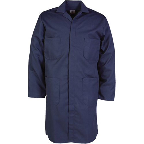 Blouses de travail 100 % coton, Coton, Taille 34, Bleu marine Consource