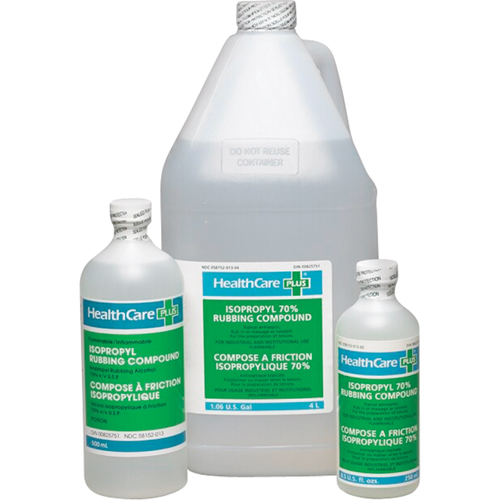 Alcool isopropylique &agrave; friction, Liquide, Antiseptique Consource