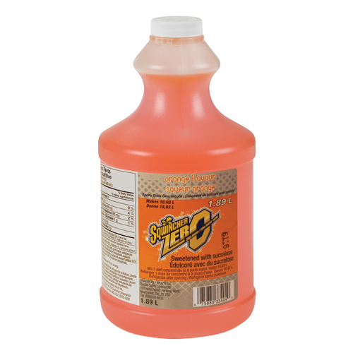Sqwincher&reg; Boisson de r&eacute;hydratation ZERO, Concentr&eacute;, Orange Consource