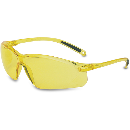 Lunettes de s&eacute;curit&eacute; Uvex s&eacute;rie A700, Lentille Ambr&eacute;e, Anti-&eacute;gratignures, R&eacute;pond ou surpasse la norme CSA Z94.3 Consource