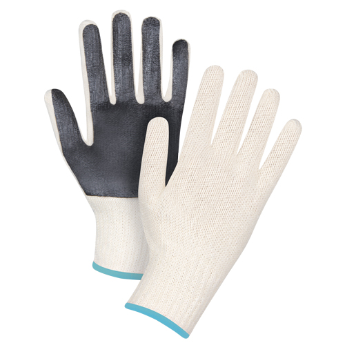 Gants en tricot &agrave; paume enduite, Poly/coton, Un c&ocirc;t&eacute;, Calibre 7, T-Grand Consource