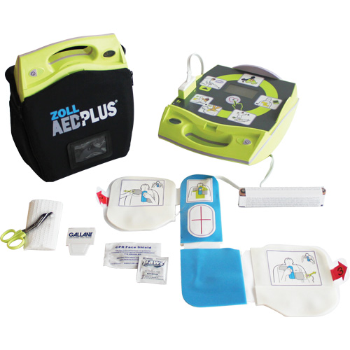 D&eacute;fibrillateur AED Plus, Semi-automatique, Anglais, Classe 4 Consource