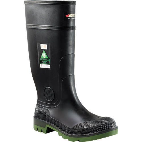 Bottes industrielles tout temps Enduro, Caoutchouc, Embout Acier, Pointure 8, Semelle R&eacute;sistant aux perforations Consource