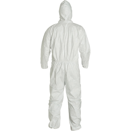Hooded Coveralls, 3X-Large, White, Tyvek&reg; 400 Consource