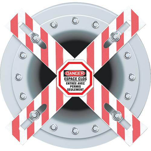 Danger Man-Way Cross Barrier Consource