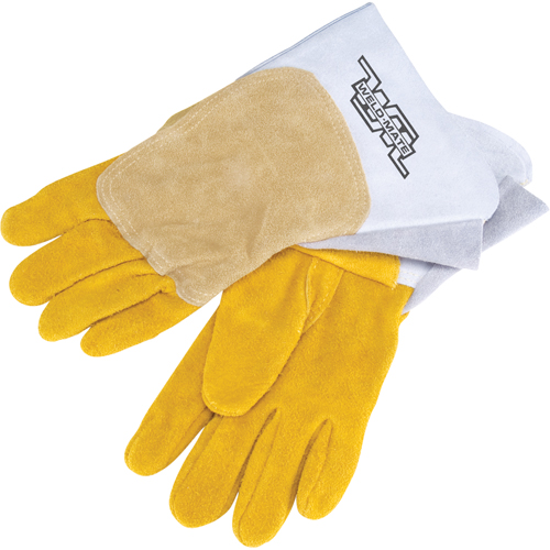 Pipeliner Welding Gloves, Split Cowhide, Size Large Consource