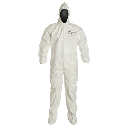 Tychem&reg; 4000 Coveralls, 2X-Large, White Consource
