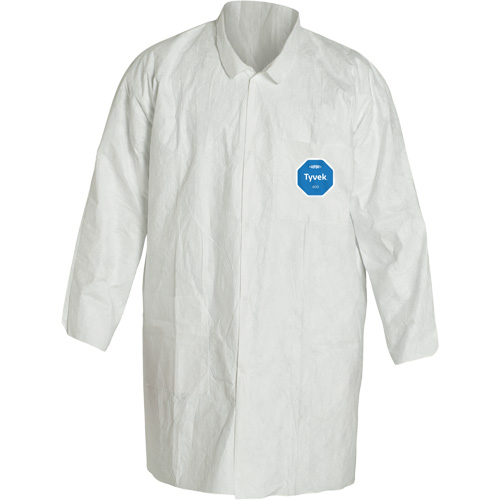 Lab Coat, Tyvek&reg; 400, White, Small Consource