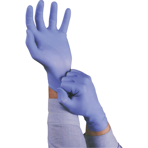TouchNTuff&reg; 92-675 Gloves, Small, Nitrile, 5-mil, Powder-Free, Blue Consource