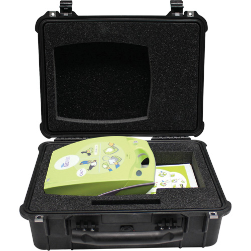 Grande mallette de transport Pelican pour DEA, Zoll AED Plus Pour, Non m&eacute;dical Consource