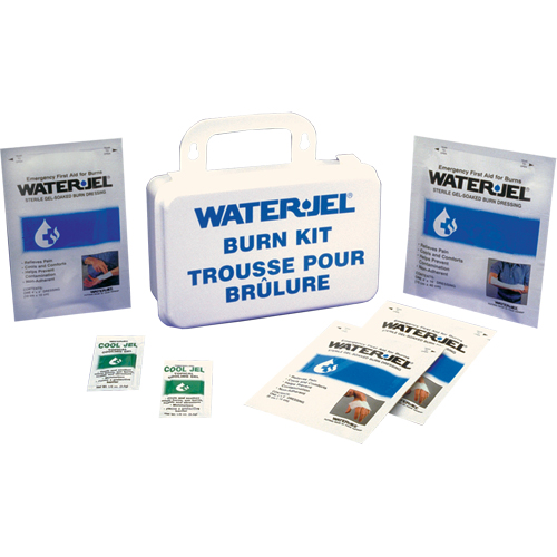 Water Jel&reg; - Emergency Burn Kits, 10-unit Plastic Box, Class 2 Consource