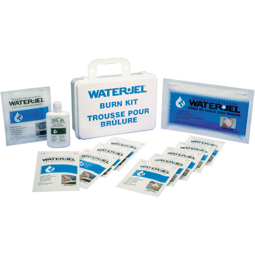 Water Jel&reg; - Emergency Burn Kits, 16-unit Plastic Box, Class 2 Consource