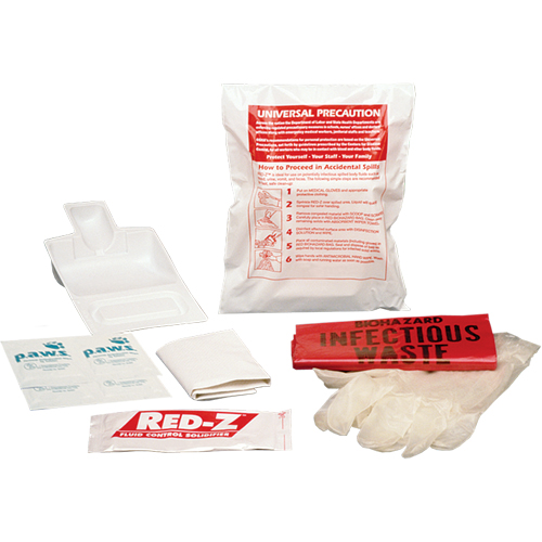 Trousses de nettoyage de d&eacute;versements liquides, Mati&egrave;res dangereuses, Sac Consource
