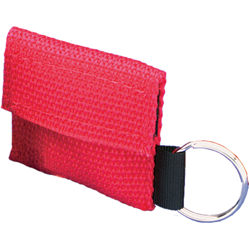 CPR Faceshields In Pouch with Key Ring, Single Use Faceshield, Class 2 Consource