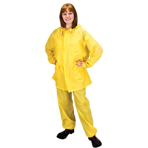RZ300 Rain Suit, PVC, Small, Yellow Consource