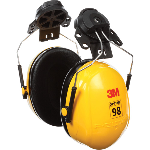 Serres-t&ecirc;tes de s&eacute;rie Peltor Optime 98, Fixation pour casque, 23 NRR dB Consource