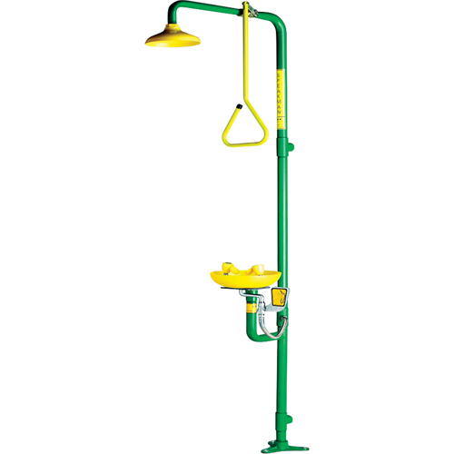 Safe-T-Zone&reg; Aerated Combination Shower & Eyewash Consource