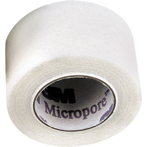 3M Micropore Hypoallergenic Surgical Tape, Class 1, 30' L x 1/2" W Consource