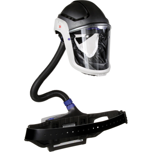 Trousse industrielle lourde pour APR motoris&eacute; TR-600 de Versaflo, Capuchon & visi&egrave;re, Pile Lithium-ion Consource