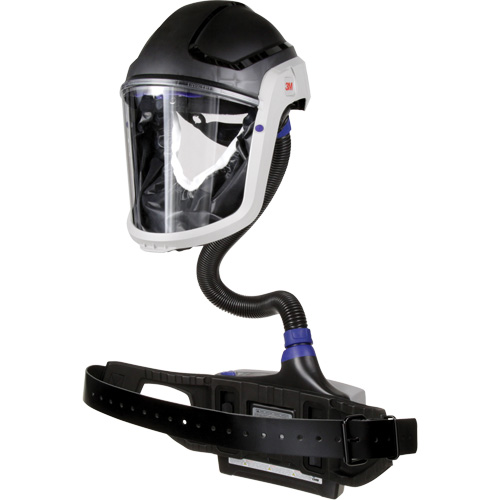 Trousse industrielle lourde pour APR motoris&eacute; TR-600 de Versaflo, Capuchon & visi&egrave;re, Pile Lithium-ion Consource