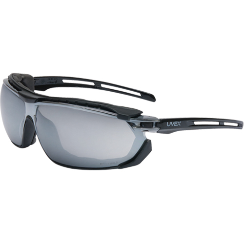 Lunettes de s&eacute;curit&eacute; &eacute;tanches Uvex Tirade, Lentille SCT-Reflect 50, Antibu&eacute;e, ANSI Z87+/R&eacute;pond ou surpasse la norme CSA Z94.3 Consource