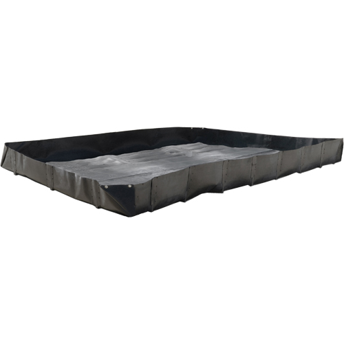 Economy Berms, 187 gal. Capacity, 5' W x 5' L x 12" H, L-Bracket Consource