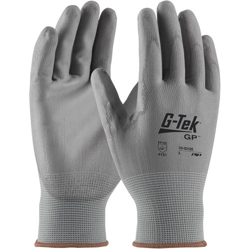 G-Tek 33G-165 Coated Gloves, 9/Large, Polyurethane Coating, 13 Gauge, Nylon Shell Consource