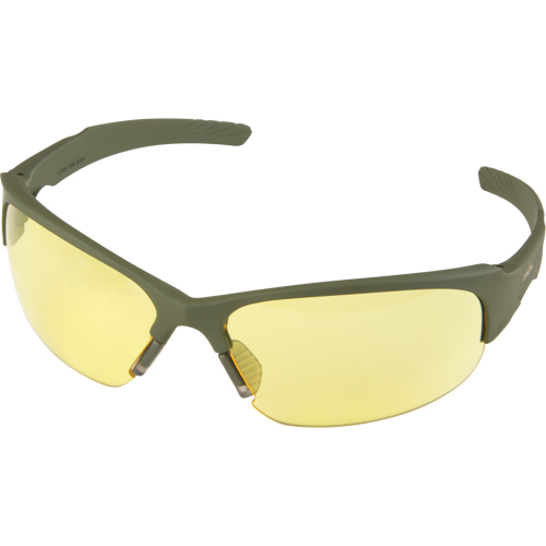 Lunettes de s&eacute;curit&eacute; s&eacute;rie Z2000, Lentille Ambr&eacute;e, Anti-&eacute;gratignures, R&eacute;pond ou surpasse la norme CSA Z94.3 Consource