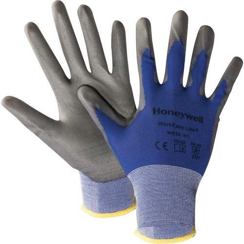 Gants mod&egrave;le WE50 Lite North Workeasy, 9/Grand, R&ecirc;vetement Polyur&eacute;thane, Calibre 18, Enveloppe en Nylon Consource