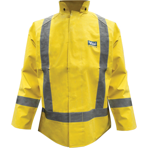 Miner 49er Mining Jacket, Neoprene, Large, Lime-Green Consource