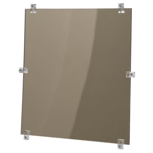 Miroir plat, 12" ha x 12" la, Non encadr&eacute; Consource