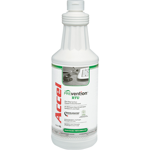 Peroxyde d'hydrog&egrave;ne PREVention Accel, Serviette, Antiseptique Consource