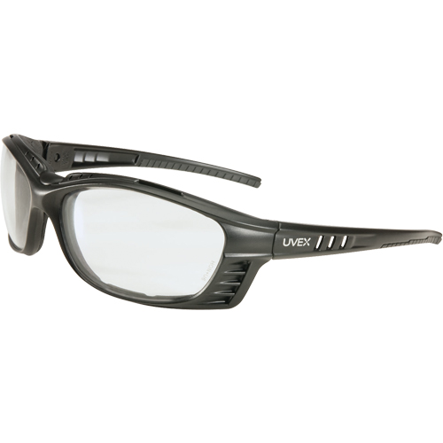 Lunettes de s&eacute;curit&eacute; Uvex Livewire avec lentilles HydroShield, Lentille Transparent, Antibu&eacute;e, ANSI Z87+/R&eacute;pond ou surpasse la norme CSA Z94.3 Consource