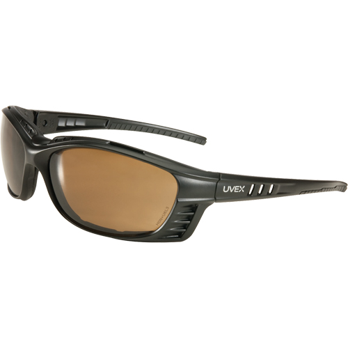Uvex&reg; Livewire Safety Glasses with HydroShield Lenses, Espresso Lens, Anti-Fog, Meets/Exceeds CSA Z94.3 Consource