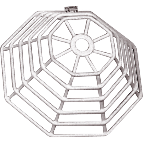Grille de protection Web Stopper en acier profil bas pour d&eacute;tecteur de fum&eacute;e Consource