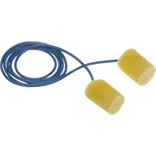 Bouchons d'oreilles classiques E-A-R, Vrac - Sac en poly, Avec cordon Consource