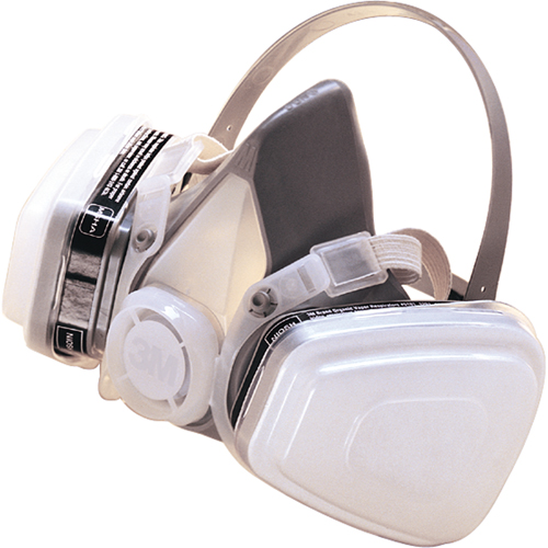 Respirateur jetable &agrave; demi-masque P95 peinture &agrave; pulv&eacute;riser/pesticides, &eacute;lastom&egrave;re/Thermoplastique, Moyen Consource