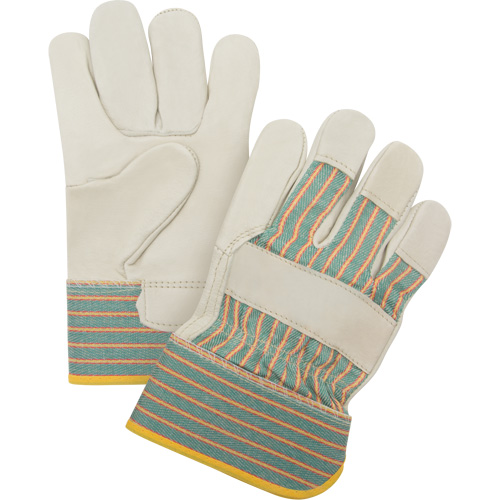 Gants pour ajusteur r&eacute;sistant &agrave; l'abrasion, Moyen, Paume en Cuir fleur de vache Consource