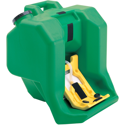 Portable Eyewash Station, Gravity-Fed, 16 gal. Capacity, Meets ANSI Z358.1 Consource
