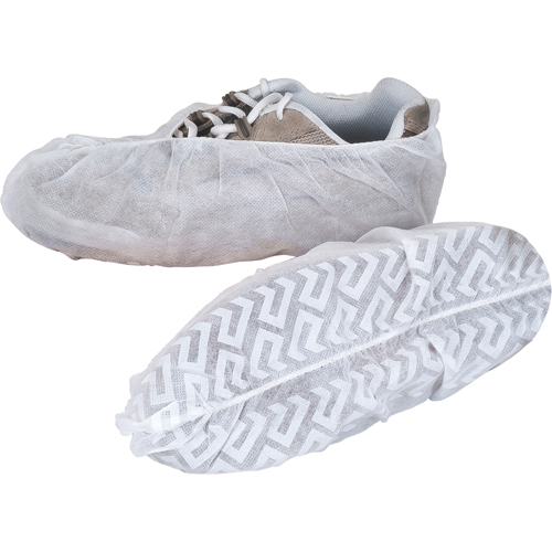 Shoe Covers, X-Large, Polypropylene, White Consource