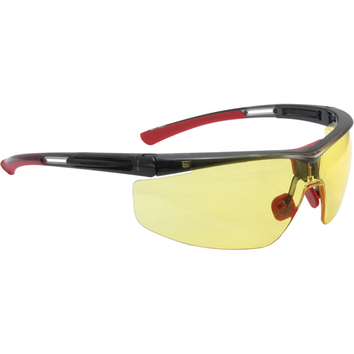 Uvex HydroShield&reg; North Adaptec Safety Glasses, Amber Lens, Anti-Fog/Anti-Scratch, ANSI Z87+/Meets/Exceeds CSA Z94.3 Consource