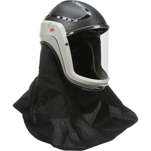Assemblage de casque Versaflo avec visi&egrave;re de premi&egrave;re qualit&eacute; et enveloppe r&eacute;sistante aux flammes, Universel, Casque rigide, Bavette Simple Consource